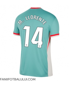 Atletico Madrid Marcos Llorente #14 Tricou Fotbal Replică 2024-25 Barbati Deplasare